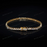 925 silver tennis chain + tennis bracelet